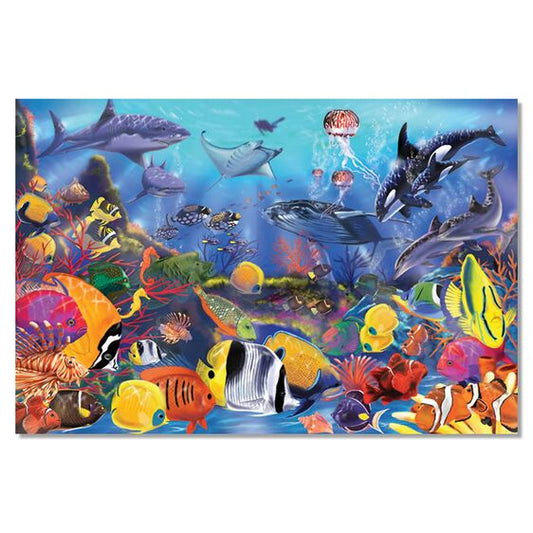 Melissa and Doug Underwater Floor Puzzle - 48 Pieces