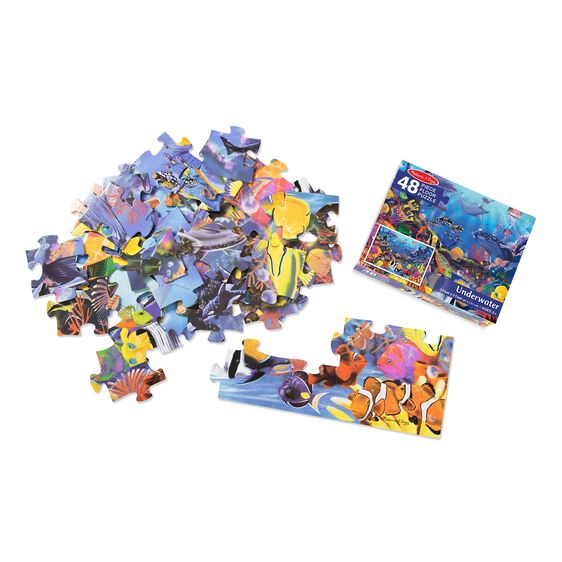 Melissa and Doug Underwater Floor Puzzle - 48 Pieces