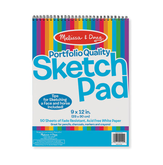 Melissa and Doug Quality Spiral-Bound Sketch Pad