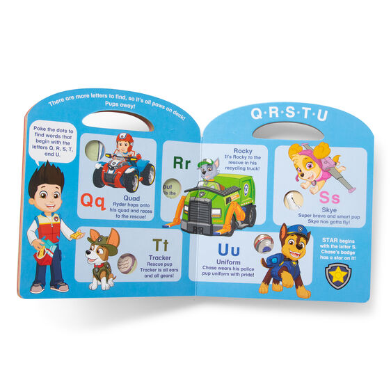 Melissa and Doug Paw Patrol Poke-A-Dot - Alphabet Adventure