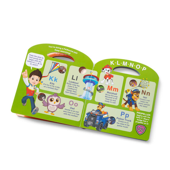 Melissa and Doug Paw Patrol Poke-A-Dot - Alphabet Adventure