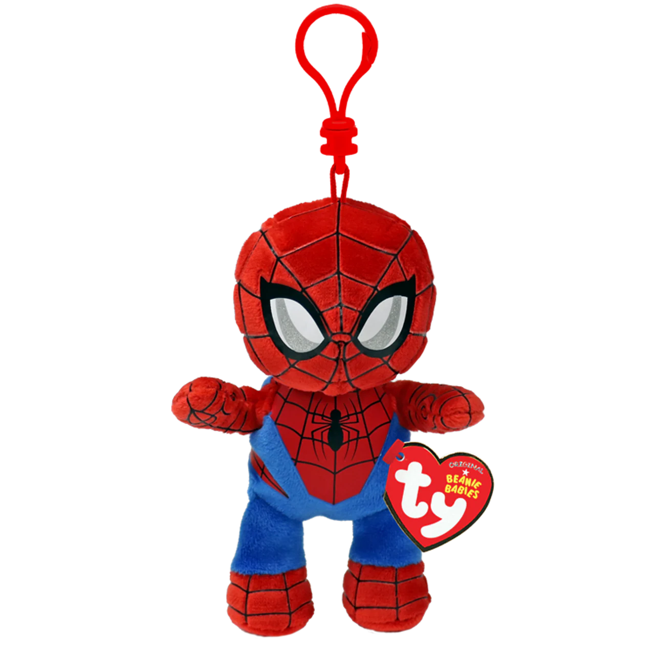 Beanie Boo Clip On Spiderman soft