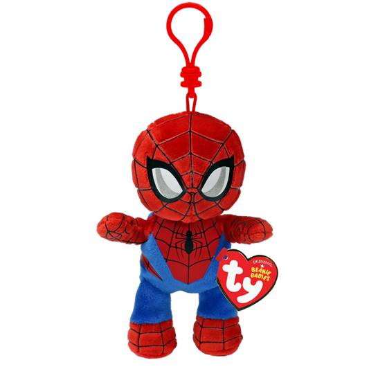 Beanie Boo Clip On Spiderman soft