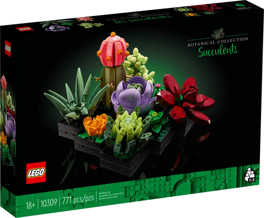 LEGO Icons Succulents 10309 Artificial Plants Set