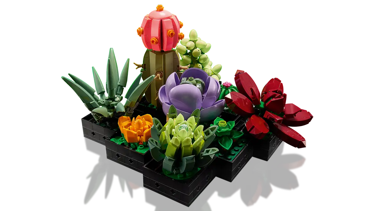 LEGO Icons Succulents 10309 Artificial Plants Set