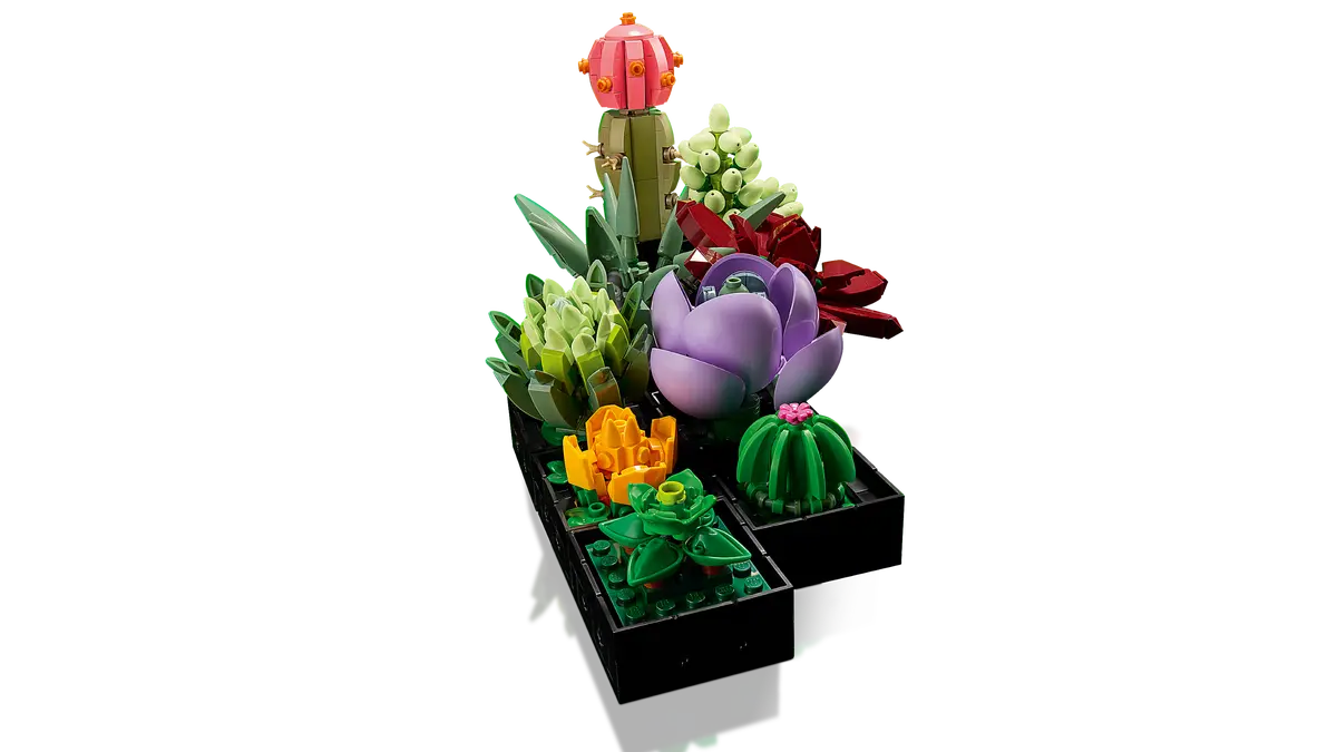 LEGO Icons Succulents 10309 Artificial Plants Set