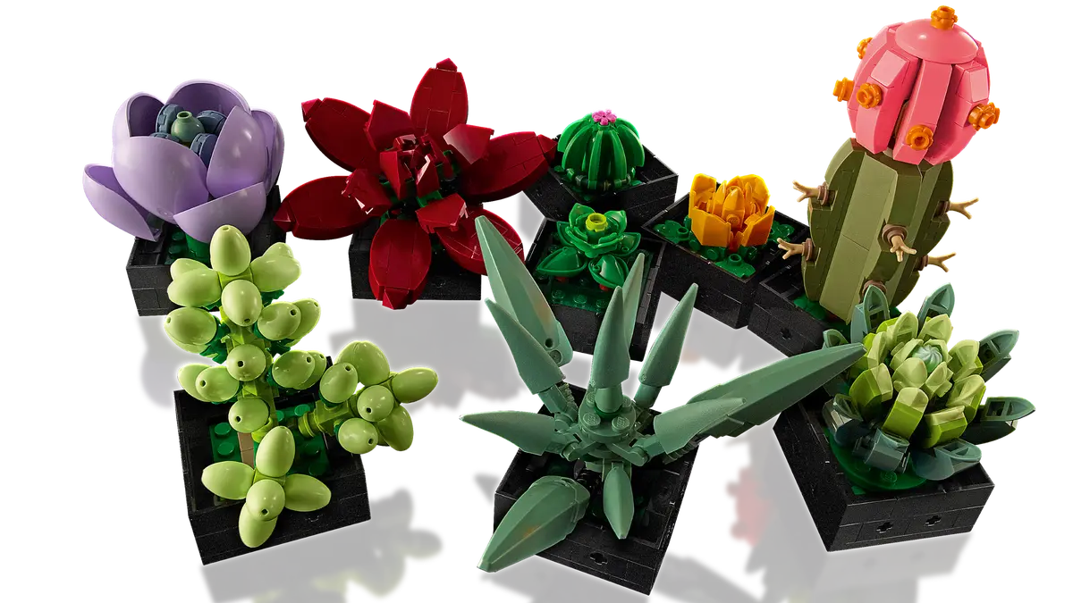 LEGO Icons Succulents 10309 Artificial Plants Set