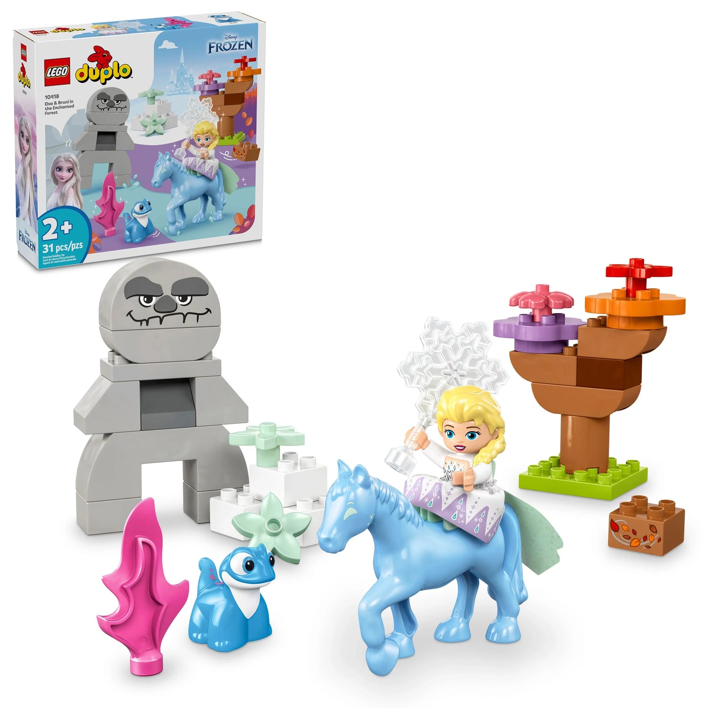 LEGO® DUPLO® | Disney Elsa & Bruni in the Enchanted Forest Set 10418