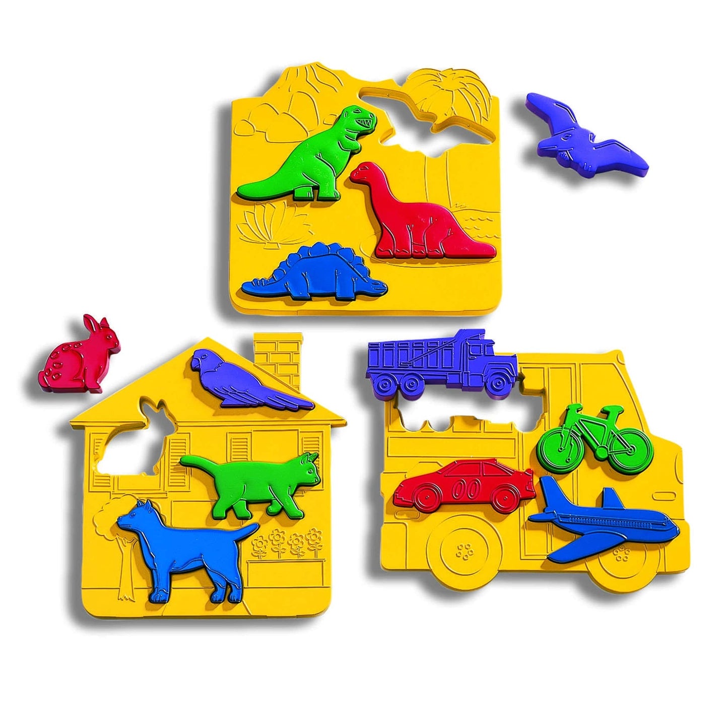 PUZZLE PLAY TRAYS Sensory Learning Set