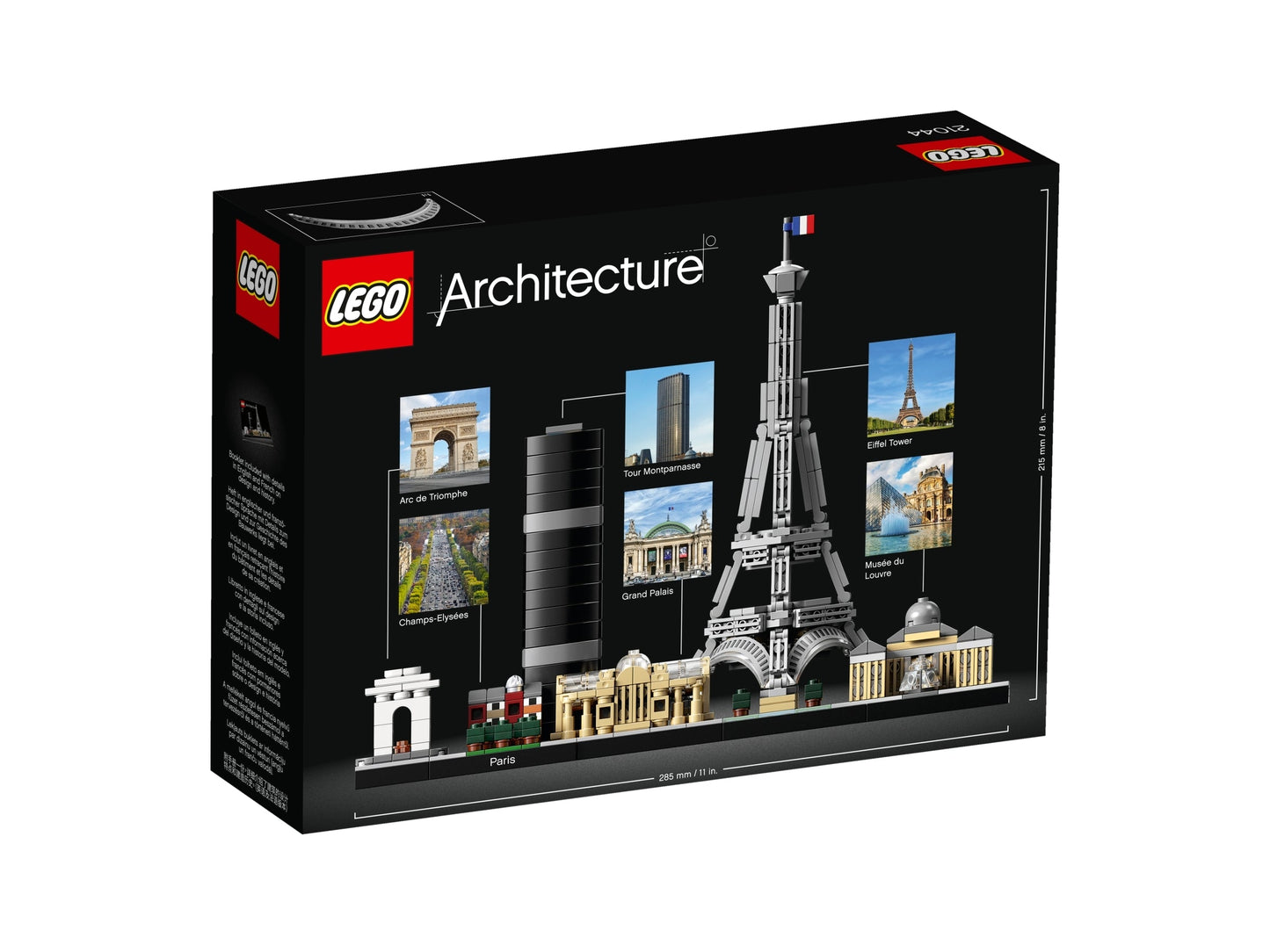 LEGO Architecture Skyline Collection 21044 Paris Building Kit (694 Piece)