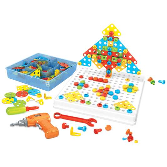 CREATE, DRILL & BUILD STEAM Activity Set