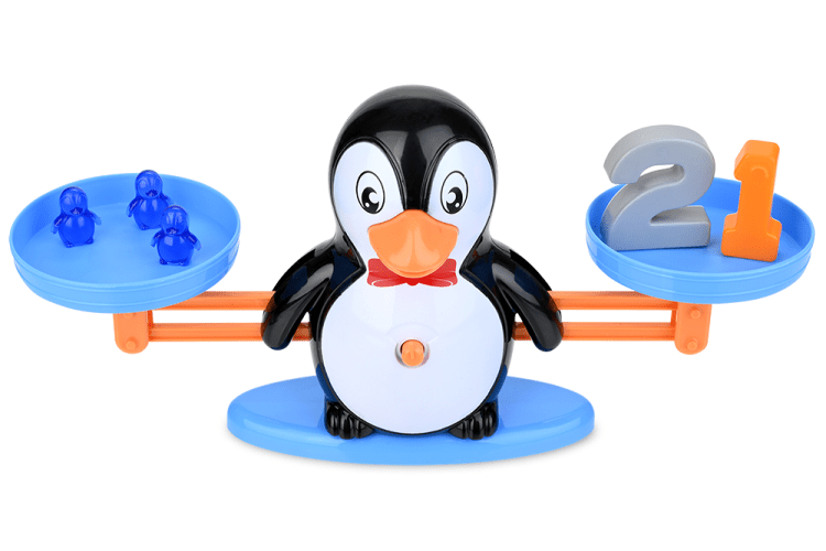 Penguin Balance Math Toy Set