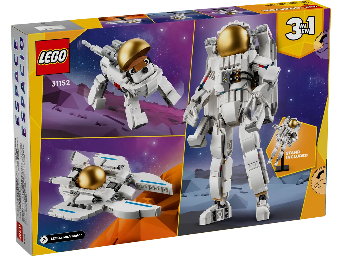 LEGO Creator 3 in 1 Space Astronaut