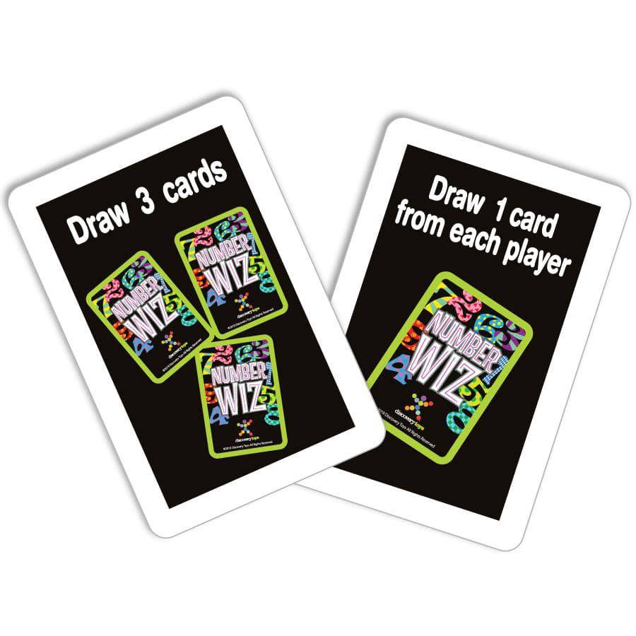 NUMBER WIZ Math Card Game