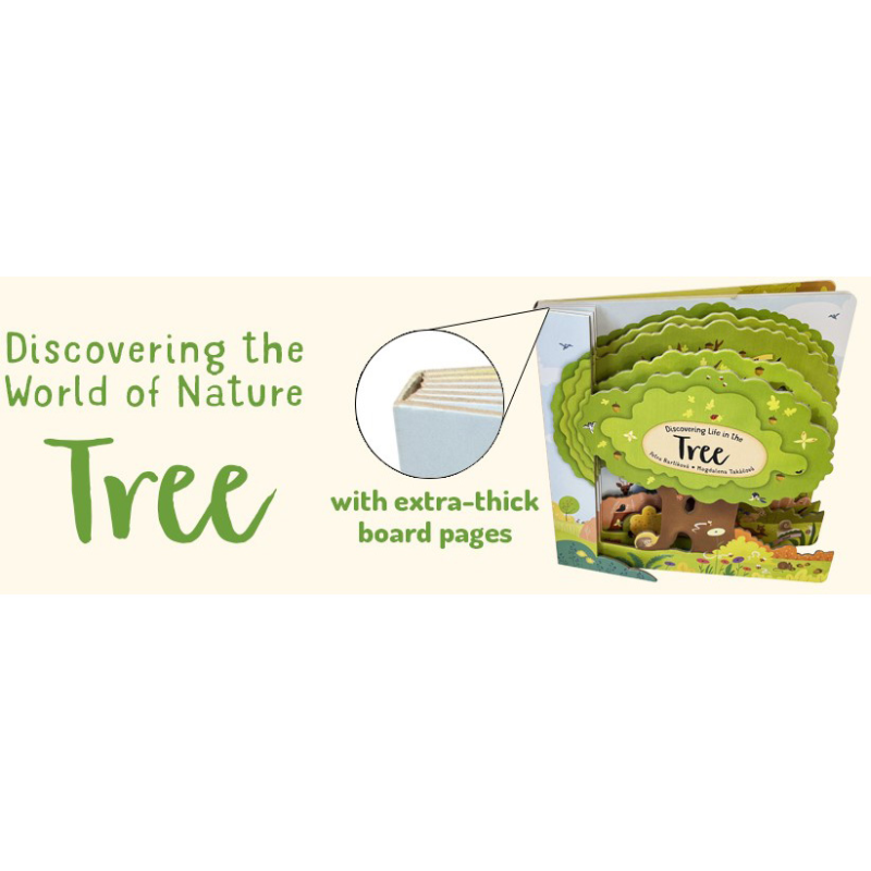 DISCOVERING LIFE IN THE TREE Die-Cut STEM Board Book