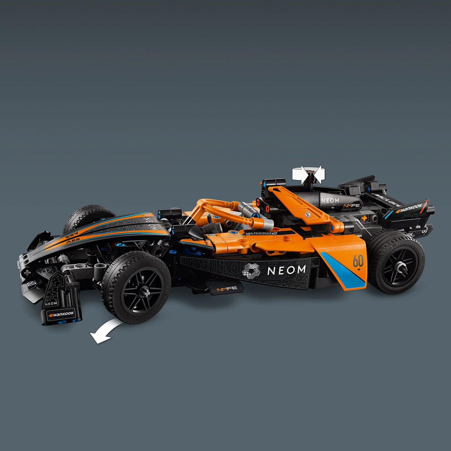 LEGO® Technic™ NEOM McLaren Formula E Race Car Toy Gift Model 42169