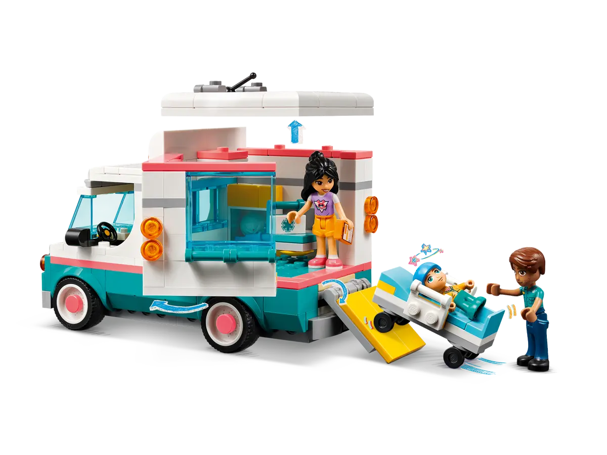 LEGO Friends Heartlake City Hospital Ambulance