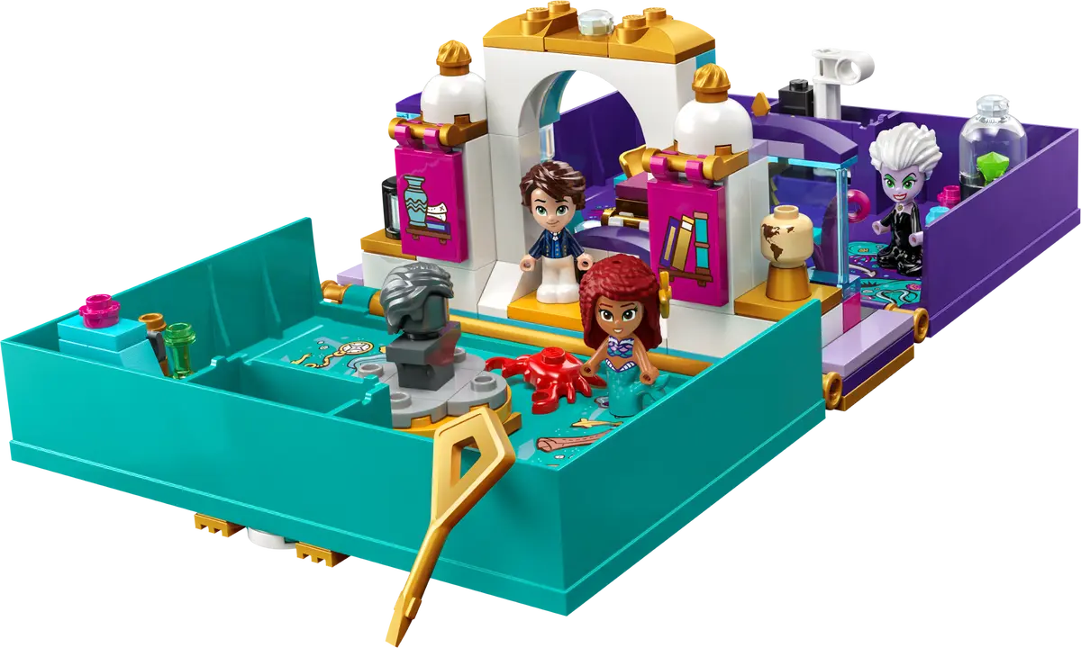 LEGO Disney The Little Mermaid Story Book 43213 Fun Playset