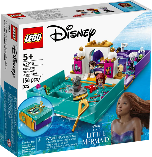 LEGO Disney The Little Mermaid Story Book 43213 Fun Playset