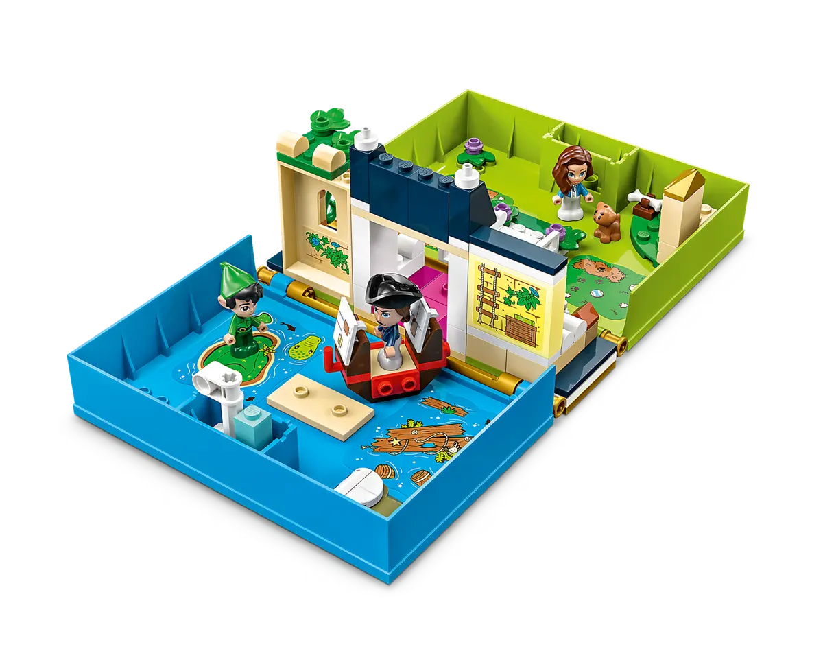 LEGO Disney Peter Pan & Wendy's Storybook Adventure 43220 Portable Playset