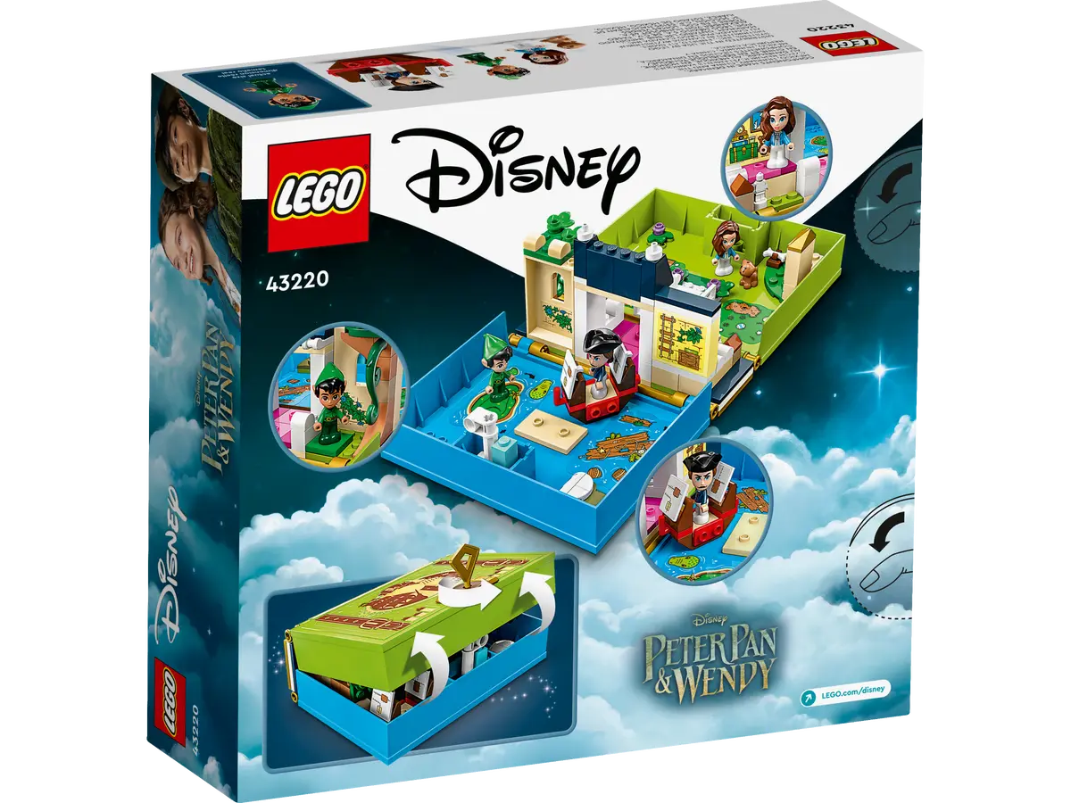 LEGO Disney Peter Pan & Wendy's Storybook Adventure 43220 Portable Playset