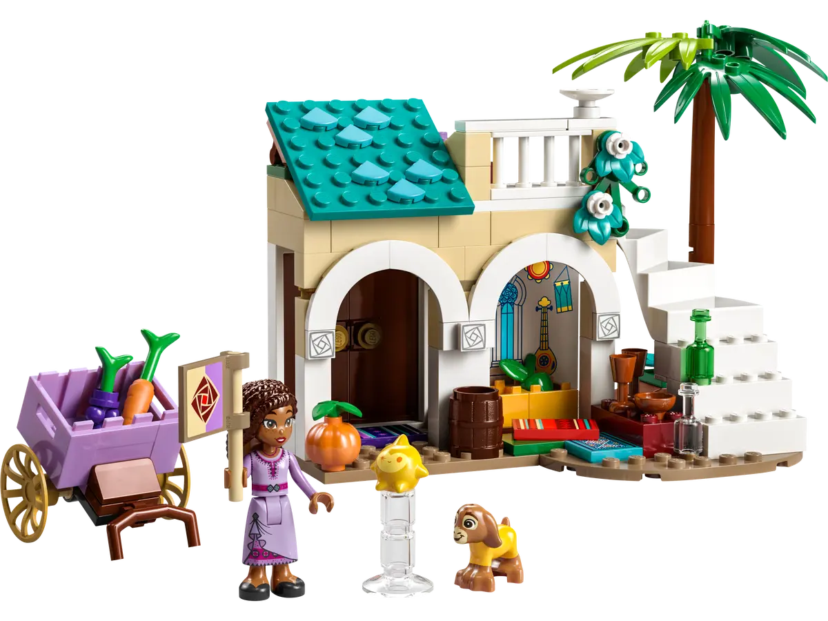 LEGO Disney Wish: Asha in The City of Rosas 43223 Building Toy Set