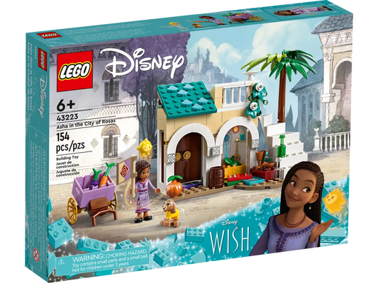 LEGO Disney Wish: Asha in The City of Rosas 43223 Building Toy Set