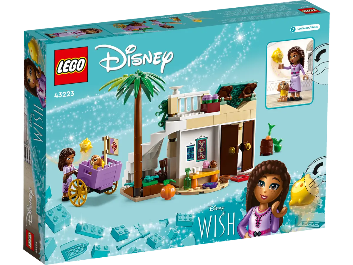 LEGO Disney Wish: Asha in The City of Rosas 43223 Building Toy Set