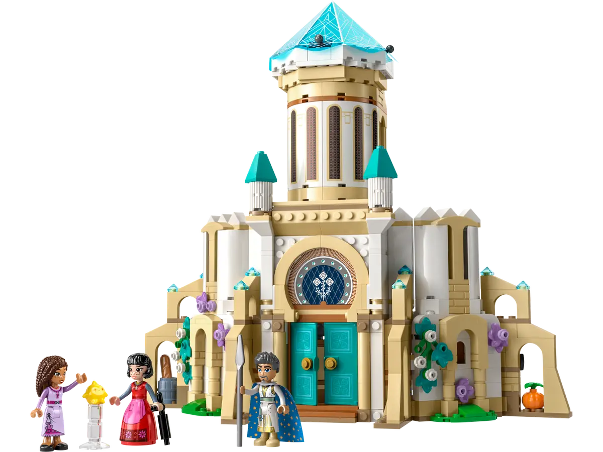 LEGO Disney Wish: King Magnifico’s Castle 43224 Building Toy Set