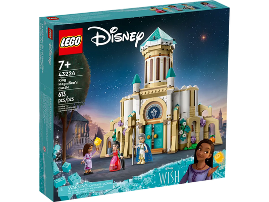 LEGO Disney Wish: King Magnifico’s Castle 43224 Building Toy Set