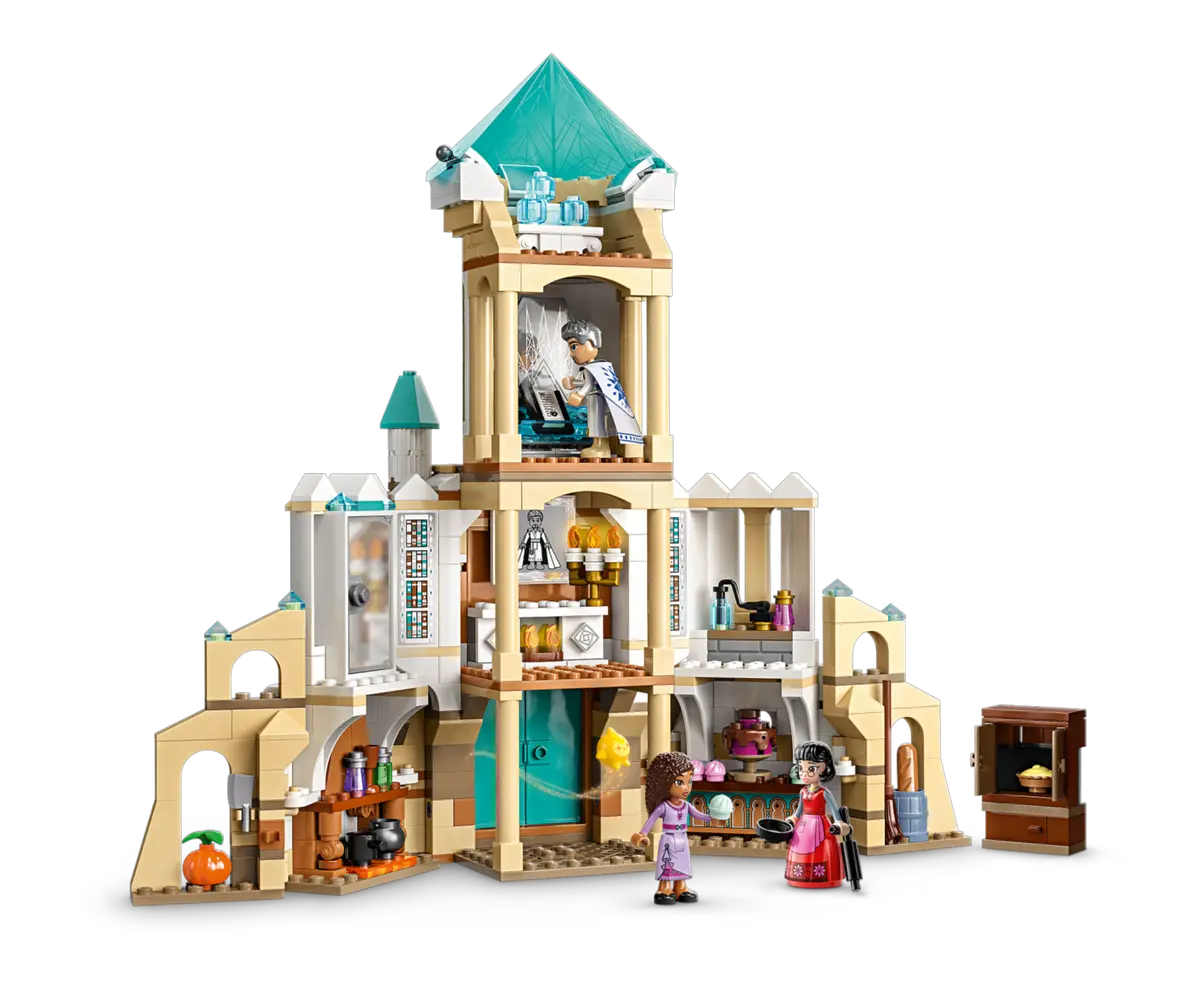 LEGO Disney Wish: King Magnifico’s Castle 43224 Building Toy Set