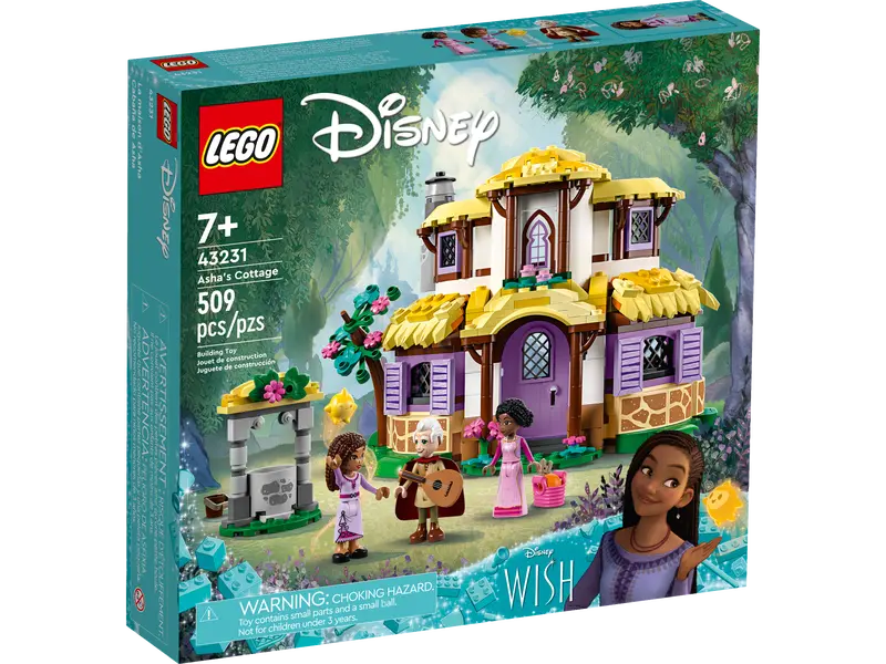 LEGO Disney Wish: Asha’s Cottage 43231 Building Toy Set