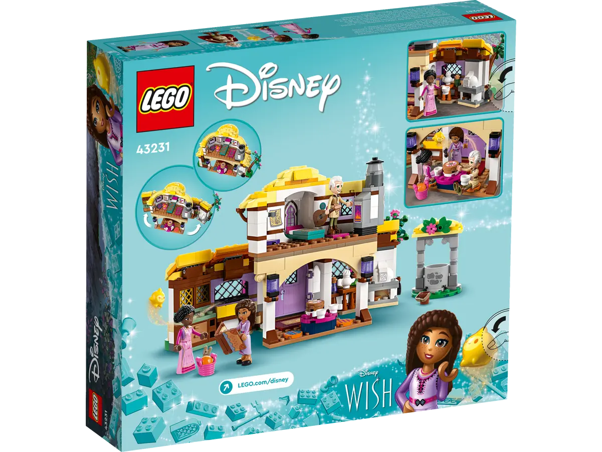 LEGO Disney Wish: Asha’s Cottage 43231 Building Toy Set