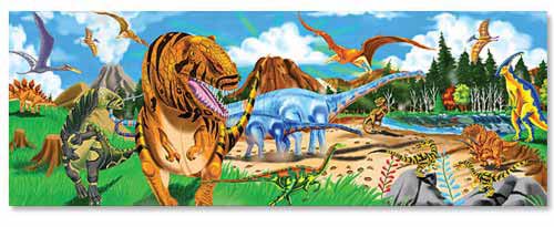 Melissa and Doug Land of Dinosaurs Floor Puzzle