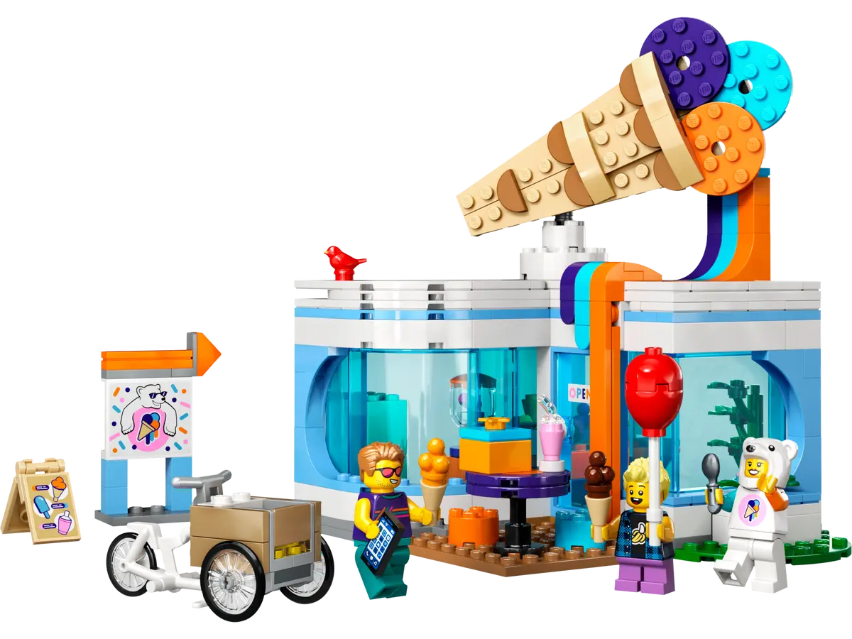 LEGO City Ice-Cream Shop 60363 Building Toy Set