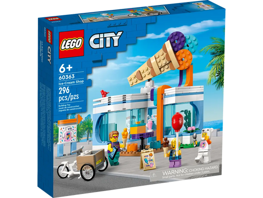 LEGO City Ice-Cream Shop 60363 Building Toy Set