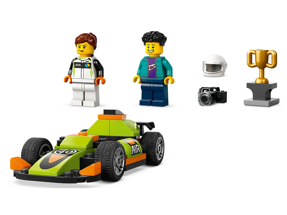 LEGO City Green Race Car