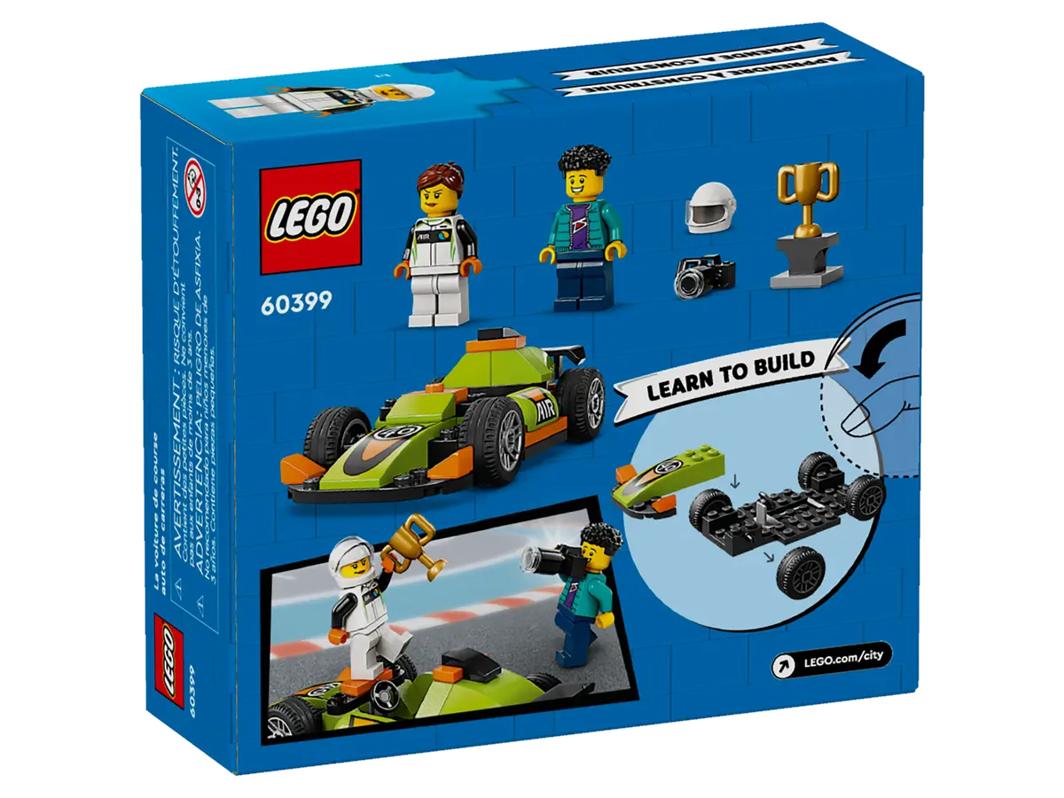 LEGO City Green Race Car