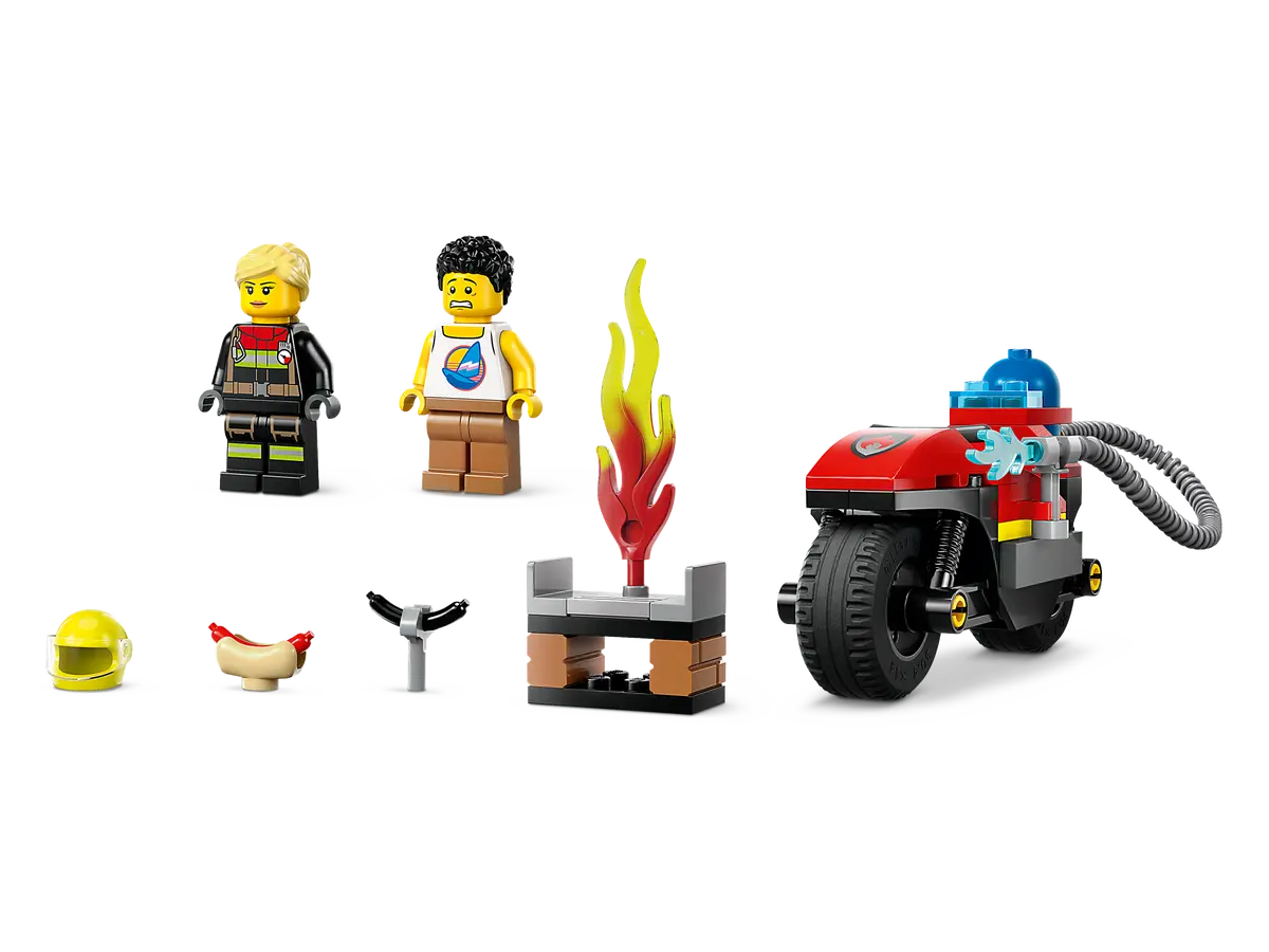 LEGO City Fire Rescue Motorcycle