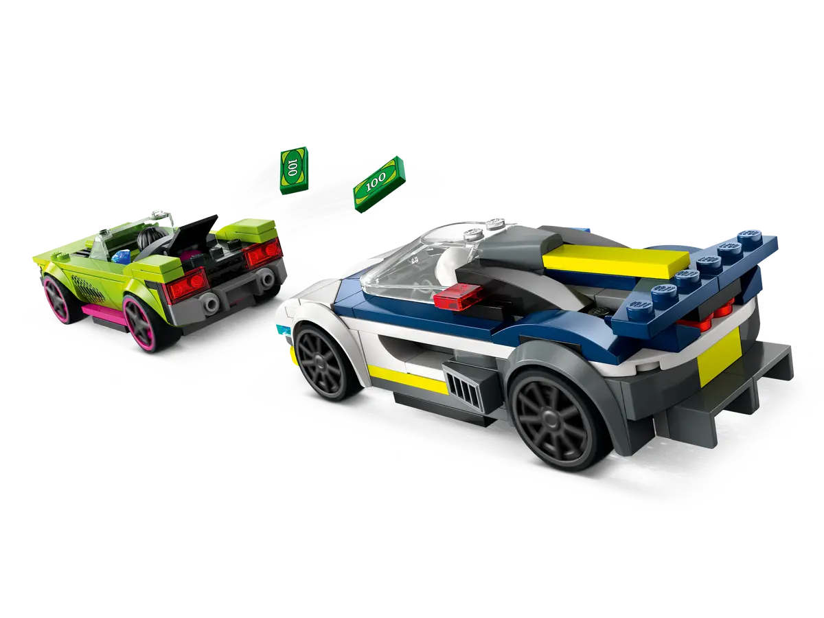 LEGO City Police Car and Muscle Car Chase