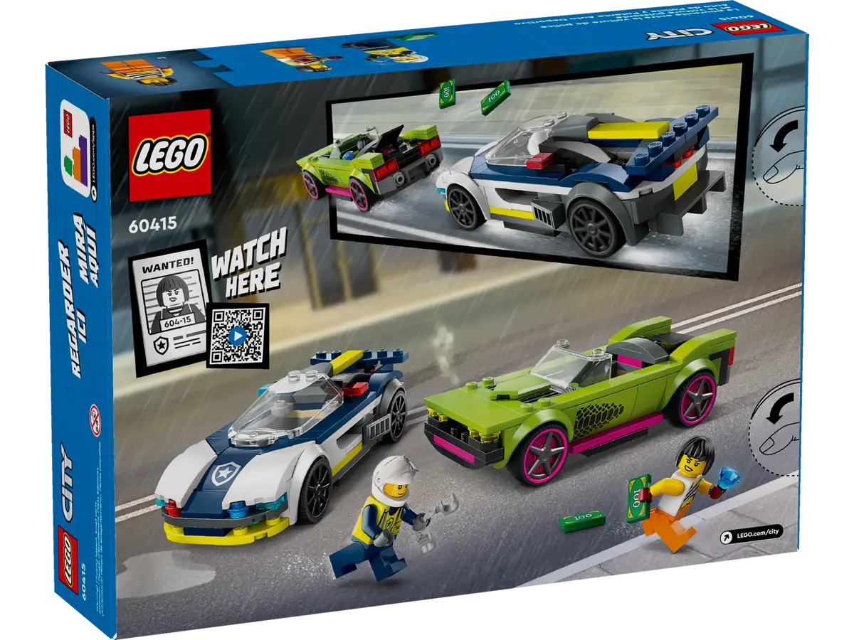 LEGO City Police Car and Muscle Car Chase