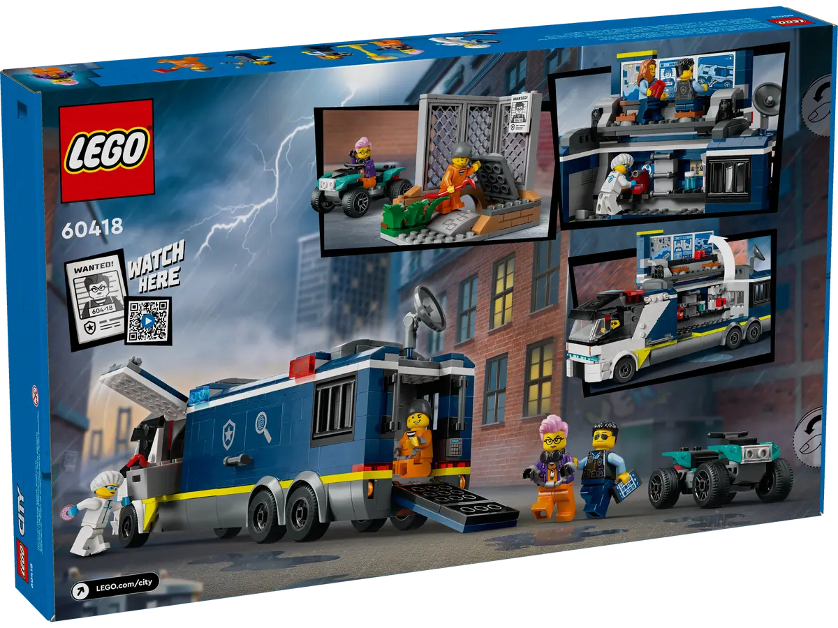 LEGO City Police Mobile Crime Lab Truck