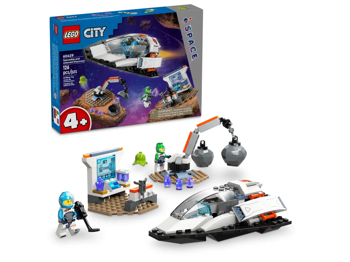 LEGO City Spaceship and Asteroid Discovery