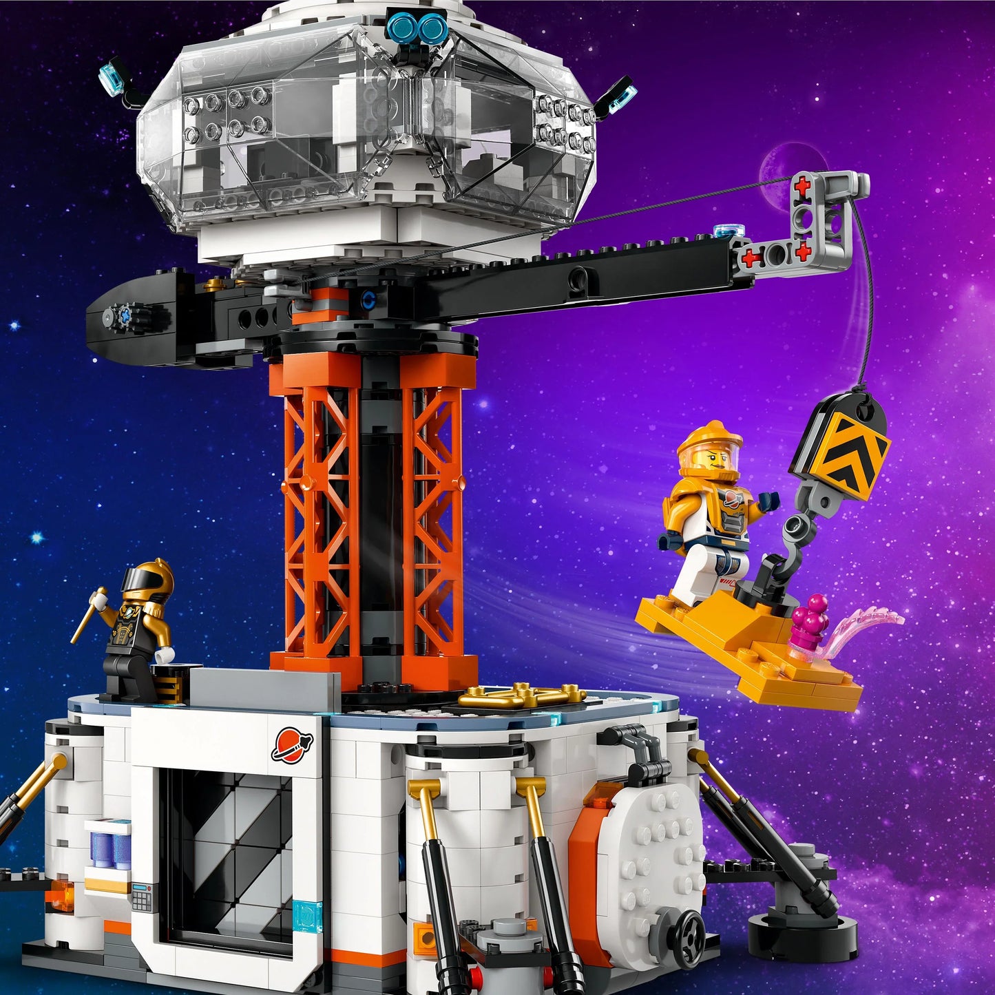 LEGO® City Space Base and Rocket Launchpad Planet Exploration Toy 60434