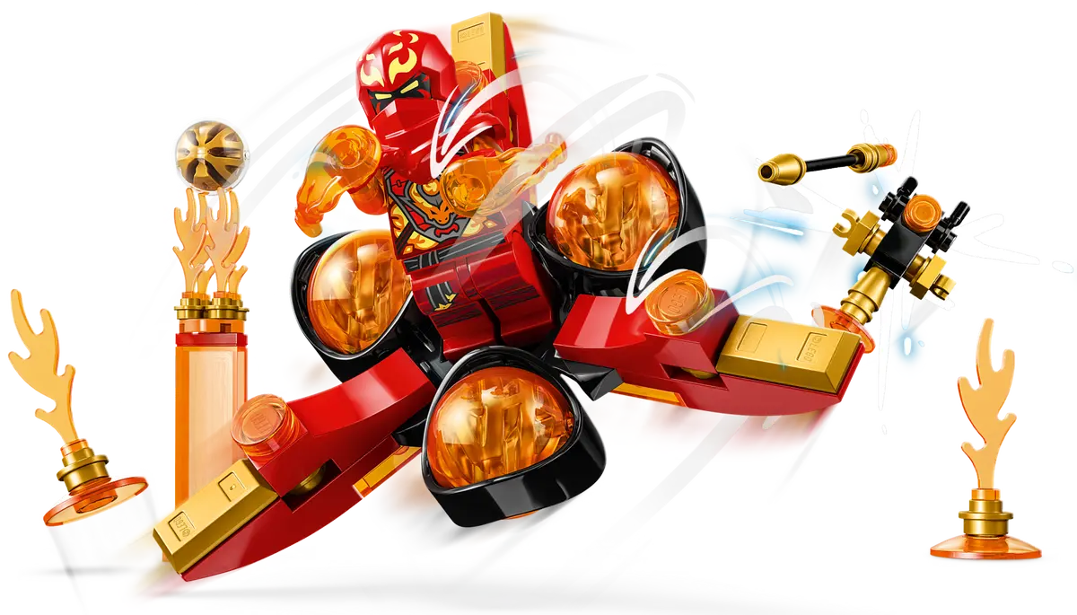 LEGO NINJAGO Kai’s Dragon Power Spinjitzu Flip 71777