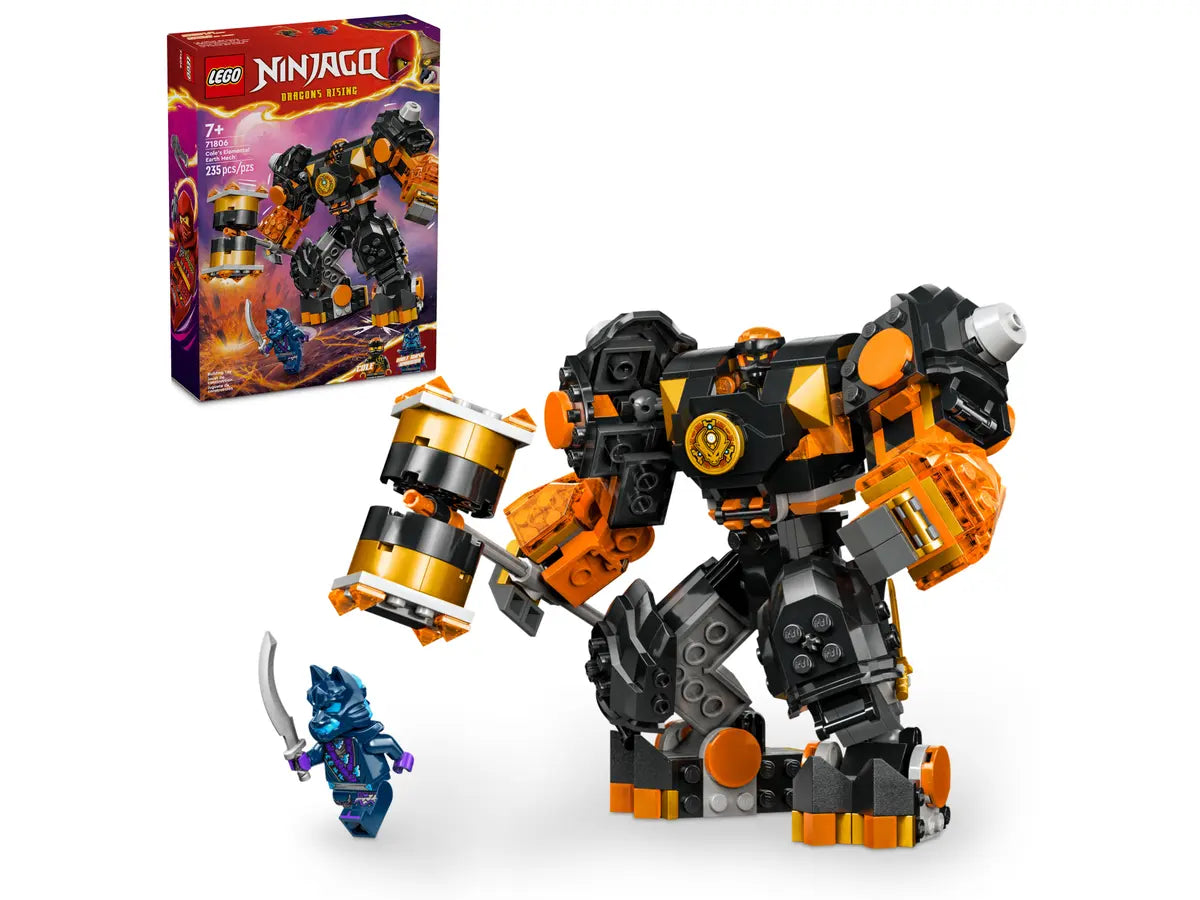 LEGO NINJAGO Cole’s Elemental Earth Mech