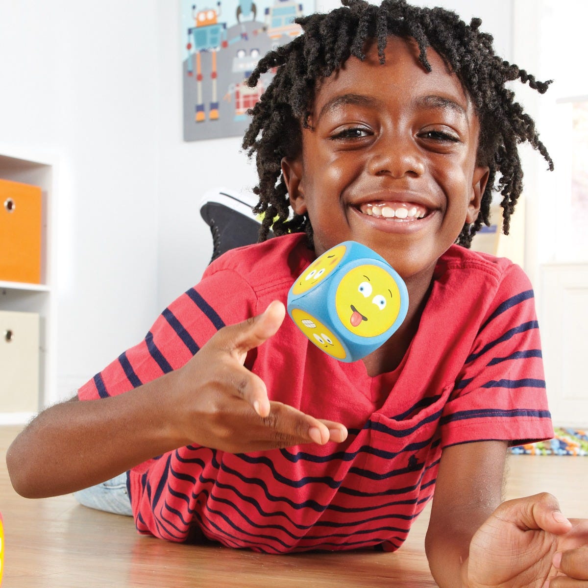 Learning Resources Soft Foam Emoji Cubes