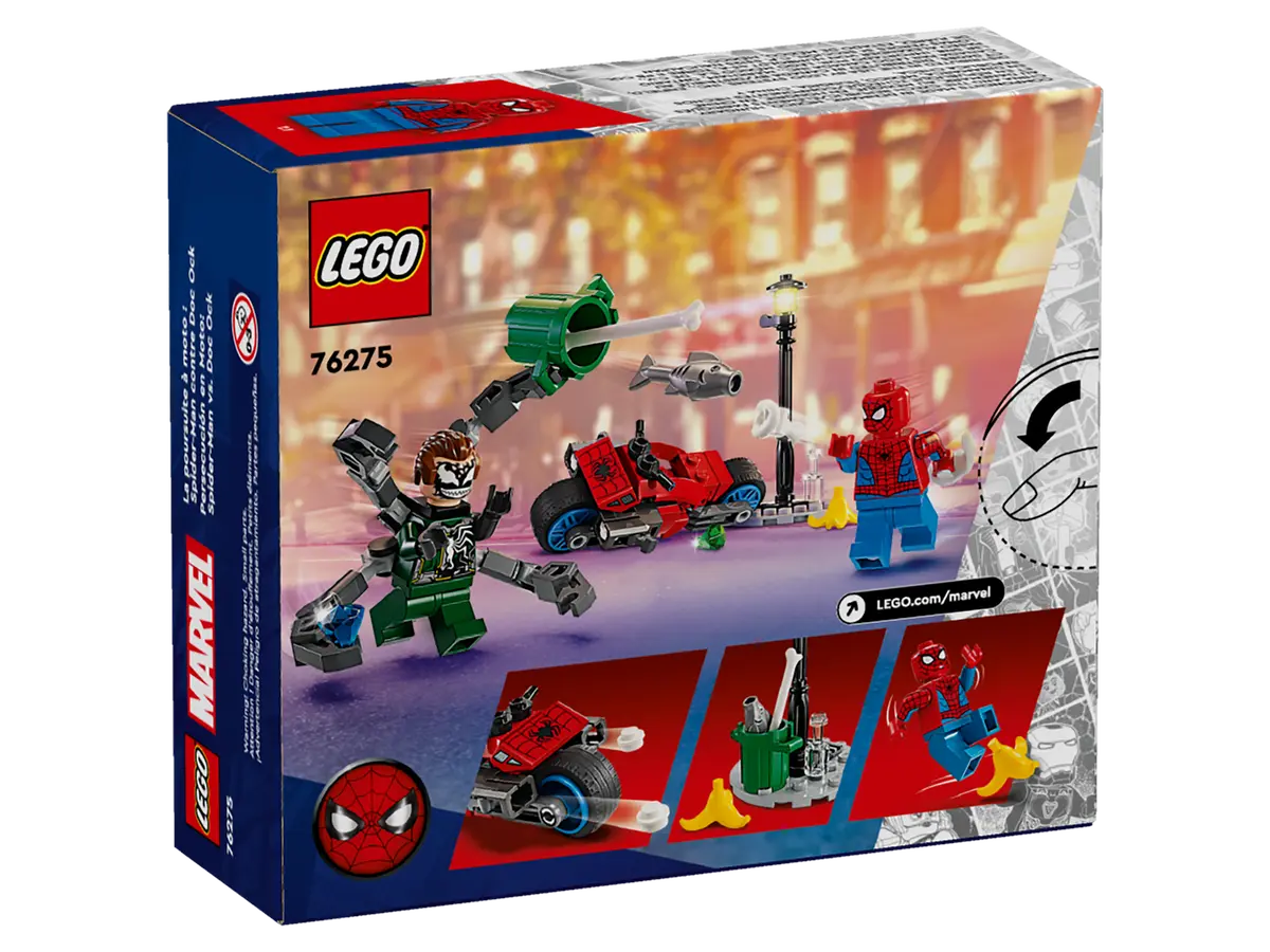 LEGO Marvel Motorcycle Chase: Spider-Man vs. Doc Ock