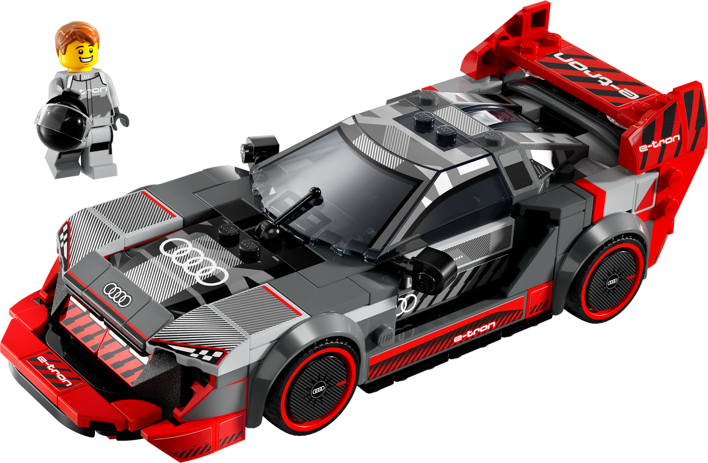 LEGO® Speed Champions Audi S1 e-tron quattro Race Car Toy Set 76921