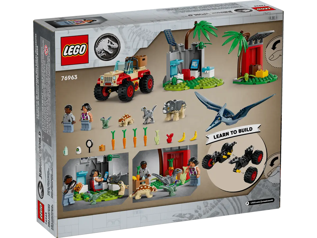 LEGO Jurassic World Baby Dinosaur Rescue Center